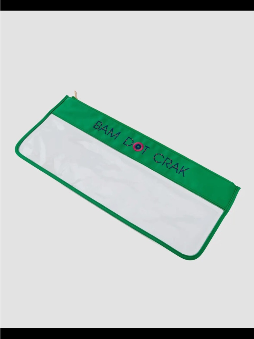 Oh My Mahjong Kelly Green Bam Dot Crak tile bag